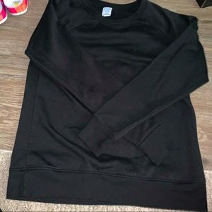 Plain Black Sweatshirt
